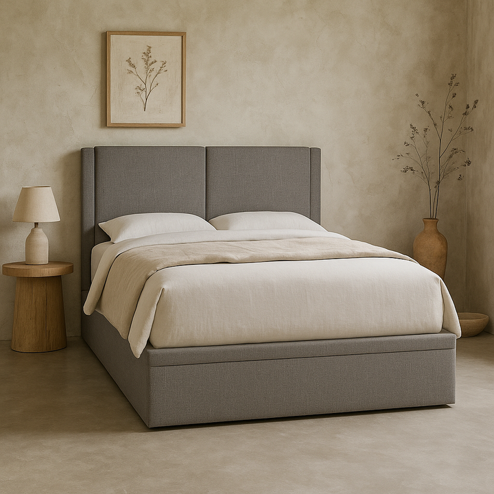 Ashleah Fabric Storage Bed (Water Repellent)