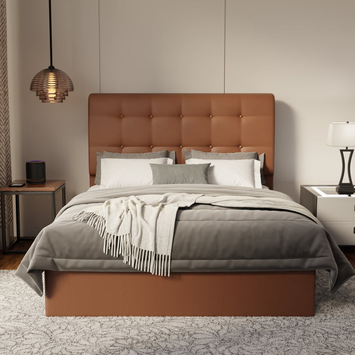 Endora Faux Leather Drawer Bed Frame (Pet Friendly) by Somnuz