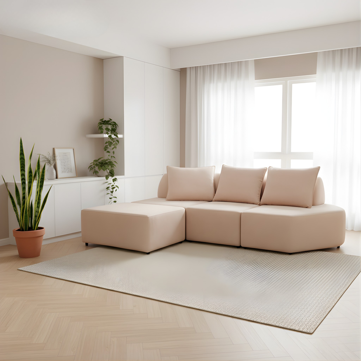 Fiorin Fabric Sectional Sofa by Esteller (Pet Friendly & Easy Clean)