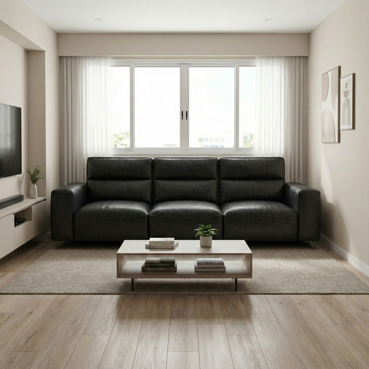 Astryx Leather Sofa