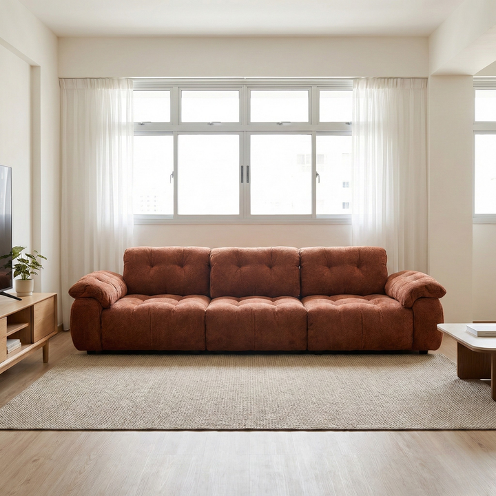 Neura Fabric Adjustable Backrest Sofa