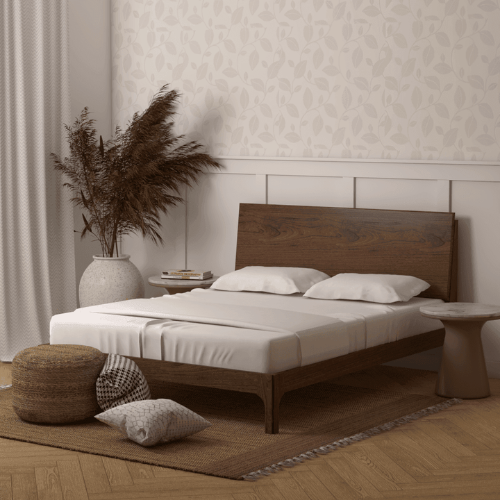 Drew Wooden Bed