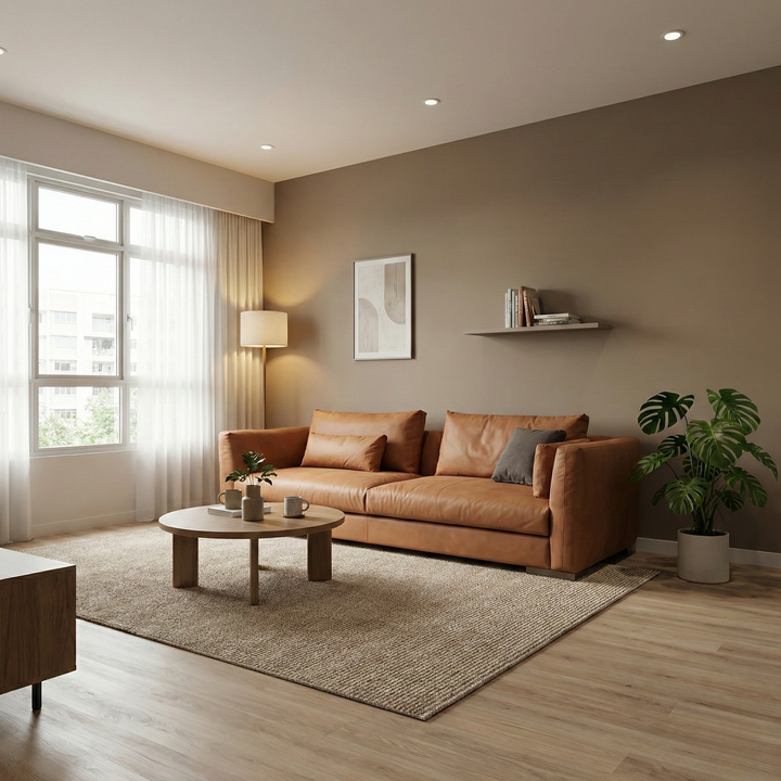 Winona Leather Sofa