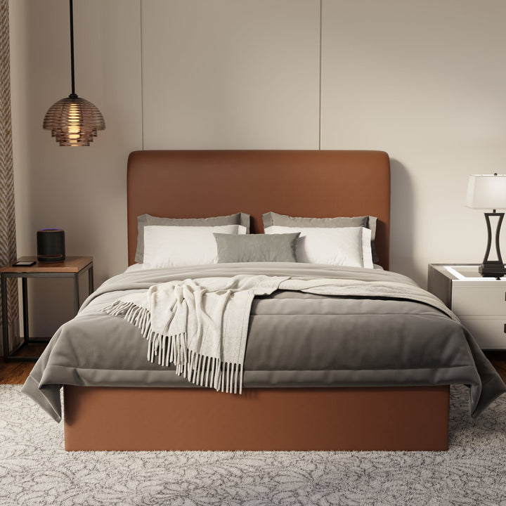 Vintaro Fabric Drawer Bed Frame (Water Repellent & Pet friendly) by Somnuz