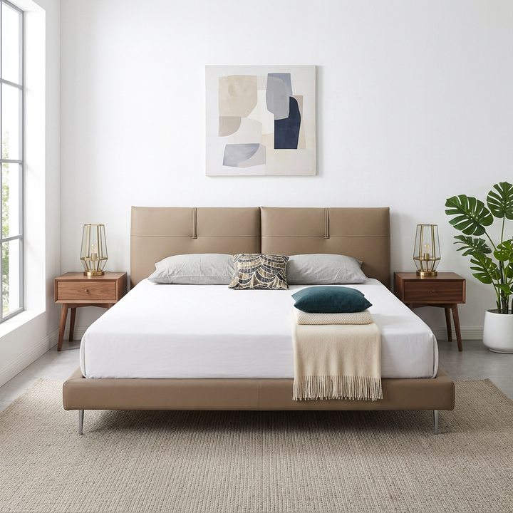 Avelor Leather Bed Frame